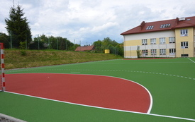 Boisko sportowe przy SP Nowy Wiśnicz-I etap 