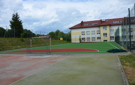 Boisko sportowe przy SP Nowy Wiśnicz-I etap 