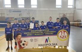 II miejsce w Finale Rejonu w piłce siatkowej chłopc&oacute;w 