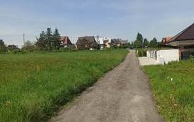 Nowy Wiśnicz ul. Żydowska - wysypanie destruktu wywalcowanie