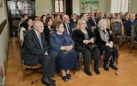 Honorowi Obywatele wraz z małżonkami