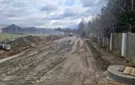 Prace przy rozbudowie drogi gminnej Kopaliny - Stary Wiśnicz 