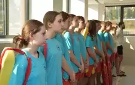 członkowie grupy Rescue Team Bochnia w strojach sportowych
