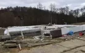 Zagospodarowujemy teren przed Szkołą Podstawową - plac budowy