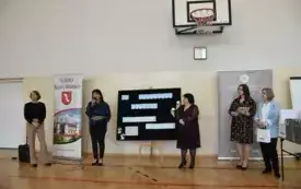 Finał IV Powiatowego Konkursu Matematycznego &bdquo;Z procentami za pan brat&rdquo; - wręczenie nagr&oacute;d