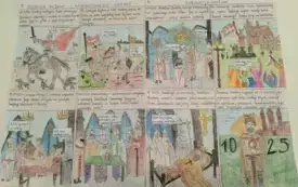 Historia Bolesława Chrobrego opisana w komiksie