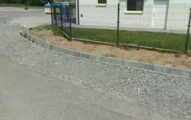 Układanie korytek w m. Kr&oacute;l&oacute;wka