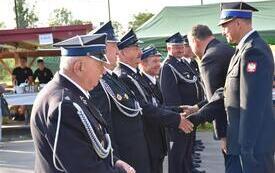 moment odznaczenia strażak&oacute;w