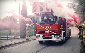 w&oacute;z strażacki, race, strażacy