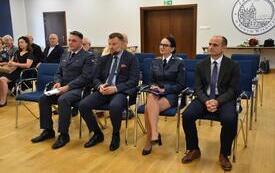 samorządowcy na uroczystości 