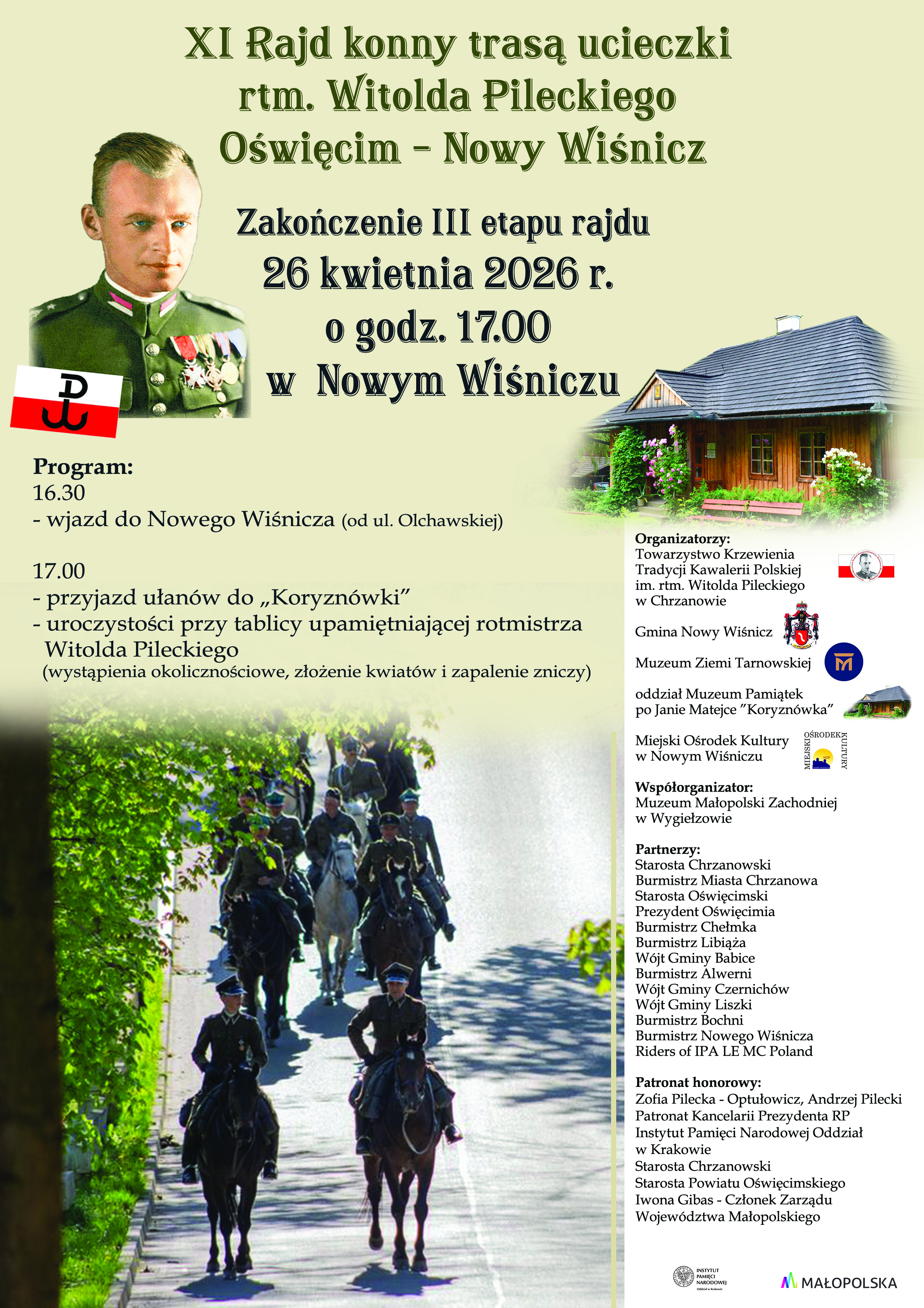 Rajd śladami ucieczki rtm- Pileckiego 2026