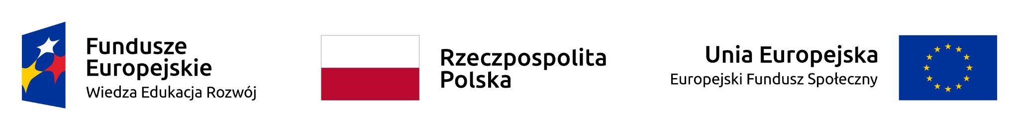 flaga i&nbsp;napisy Funduszy Europejkich, Polski, Uni Europejskiej