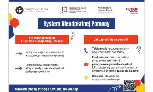 grafika nieodpłatna pomoc prawna