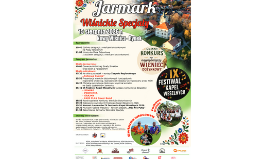 plakat z informacjami