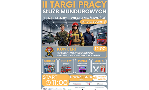 plakat z informacjami