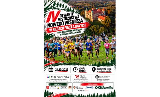 plakat z informacjami