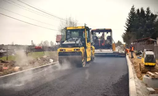 Zdjęcie do Postęp prac na drodze Kopaliny &ndash; Stary Wiśnicz