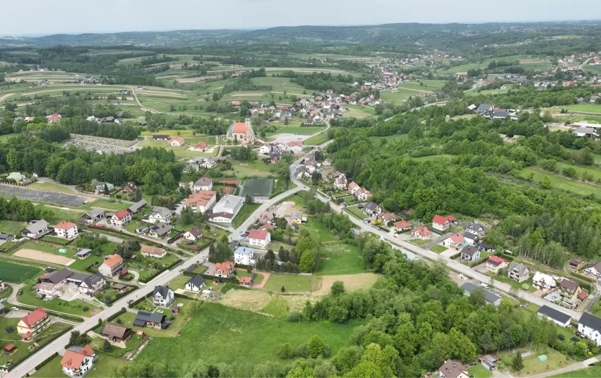 panorama Królówki widok z lotu ptaka