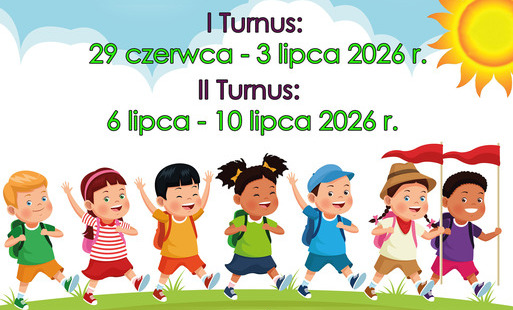 kolorowy plakat z napisem