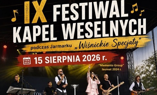 fragment plakatu, ciemne tło, osobt na scenie
