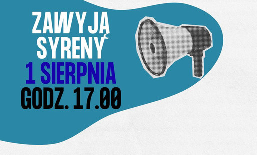 grafika z napisem i megafonem