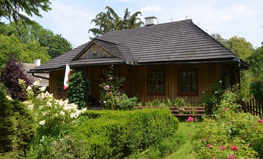 dworek, ogród