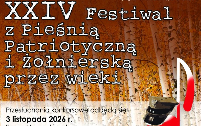 XXIV Festiwal z Pieśnią Patriotyczną i Żołnierską w Nowym Wiśniczu